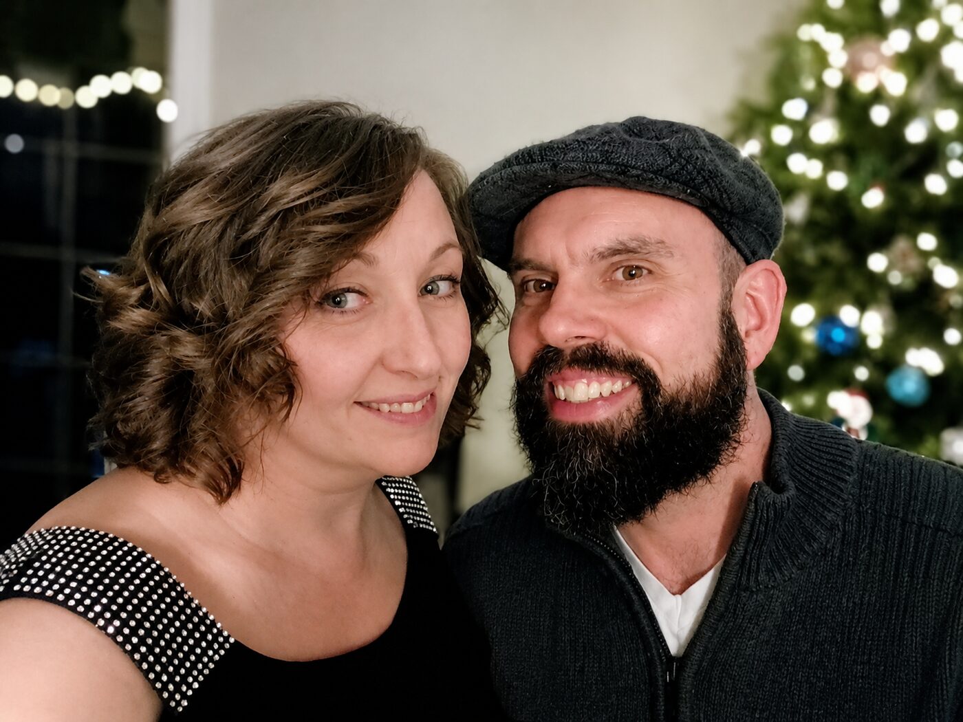 Louis Poulin and his wife
